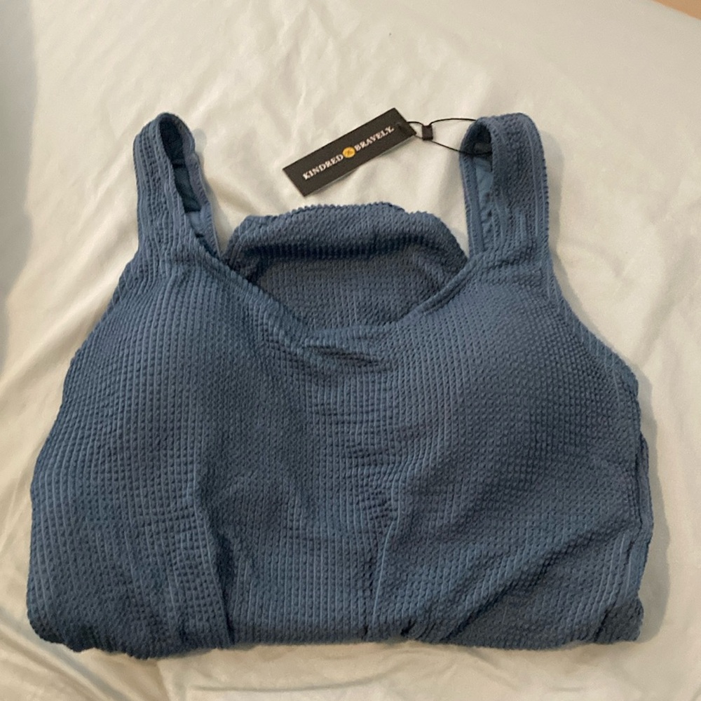 Maternity swimsuit, Kindred Braverly, size large (L), blue